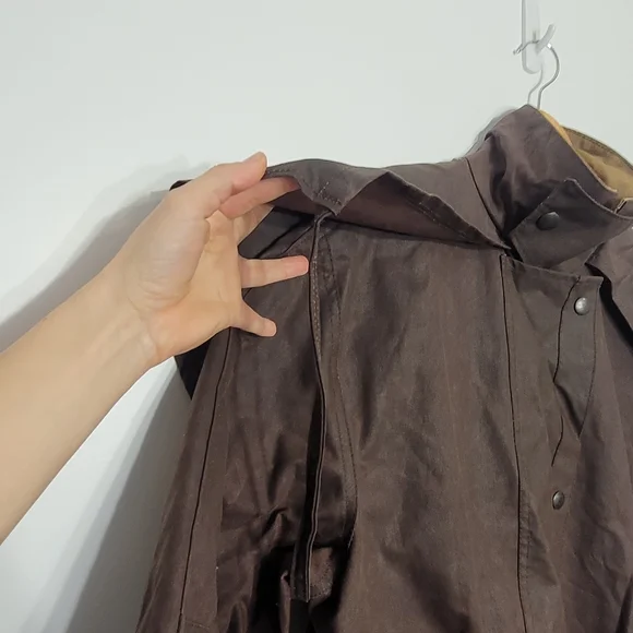 Driza-Bone Vintage Rider Weighted Oilskin Made In Australia 100% Cotton Medium - Picture 6 of 16